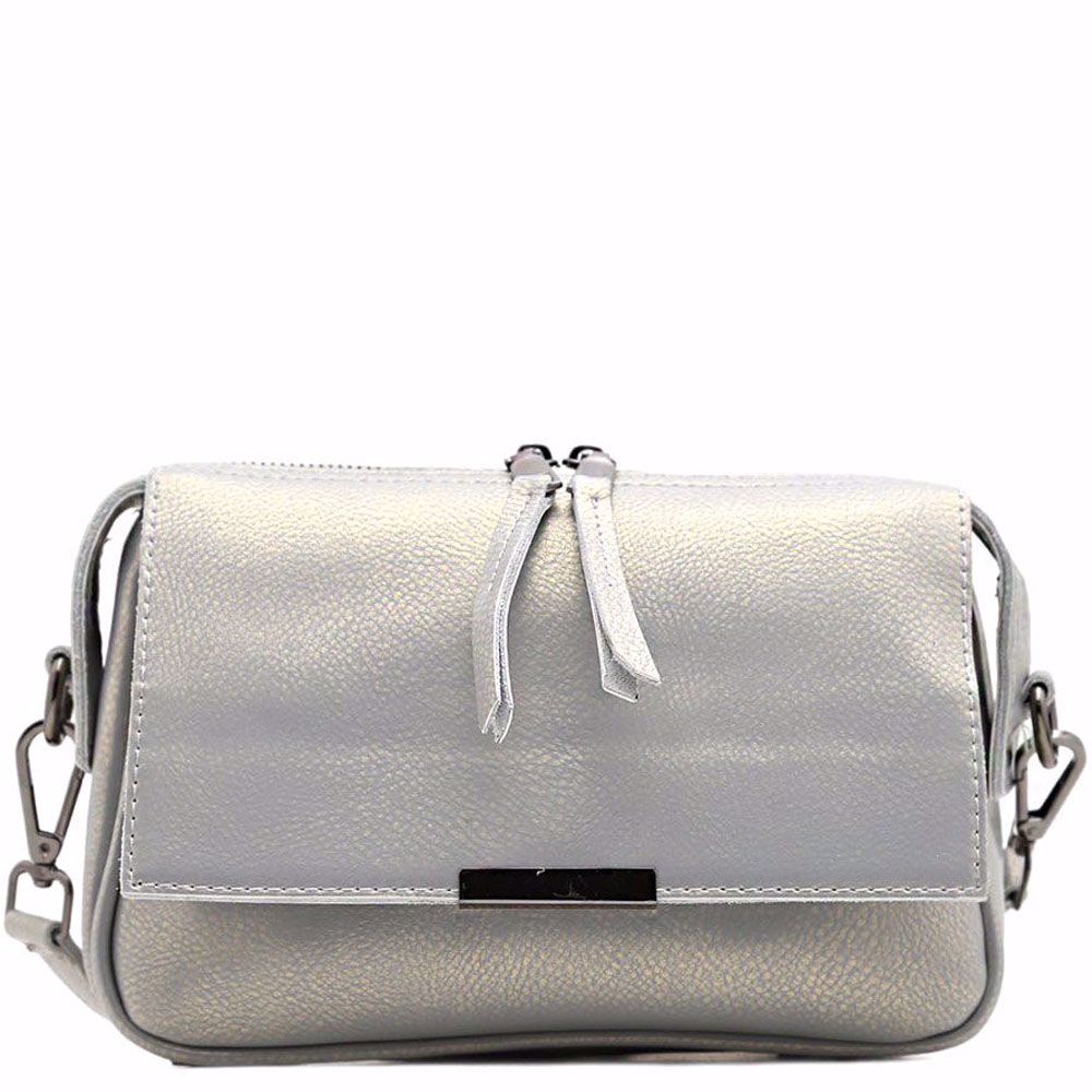 Сумка из натуральной кожи, Серебро
Сумка из натуральной кожи, Серебро
