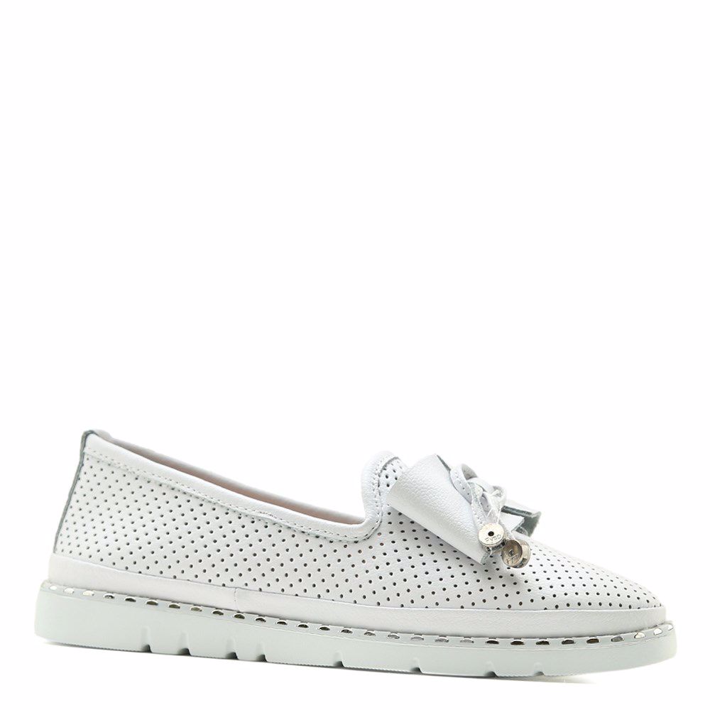 Туфли с перфорацией, Білий
Туфли с перфорацией, Білий