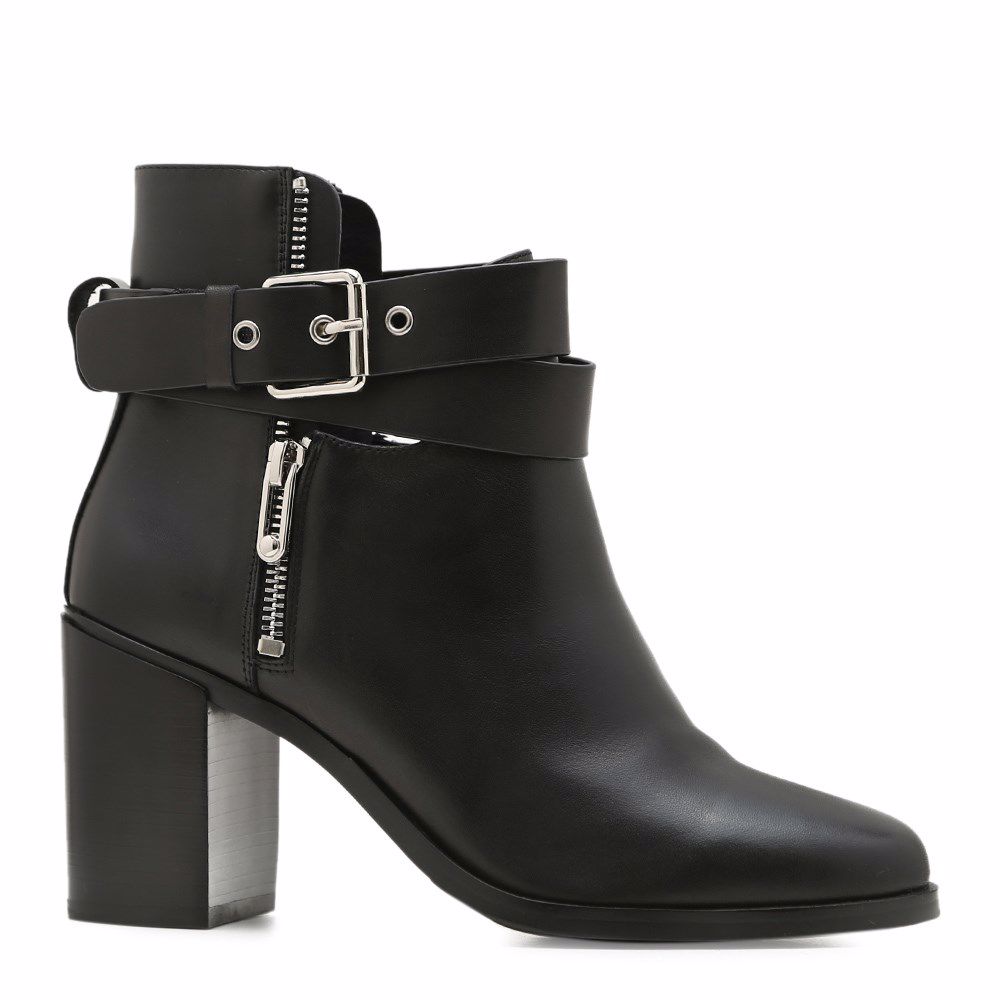Ботинки осенние на каблуке, Черный
Ботинки осенние на каблуке, Черный