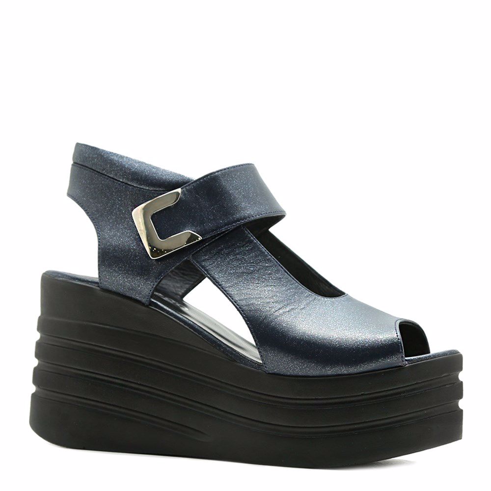 Босоножки на платформе, Синий
Босоножки на платформе, Синий