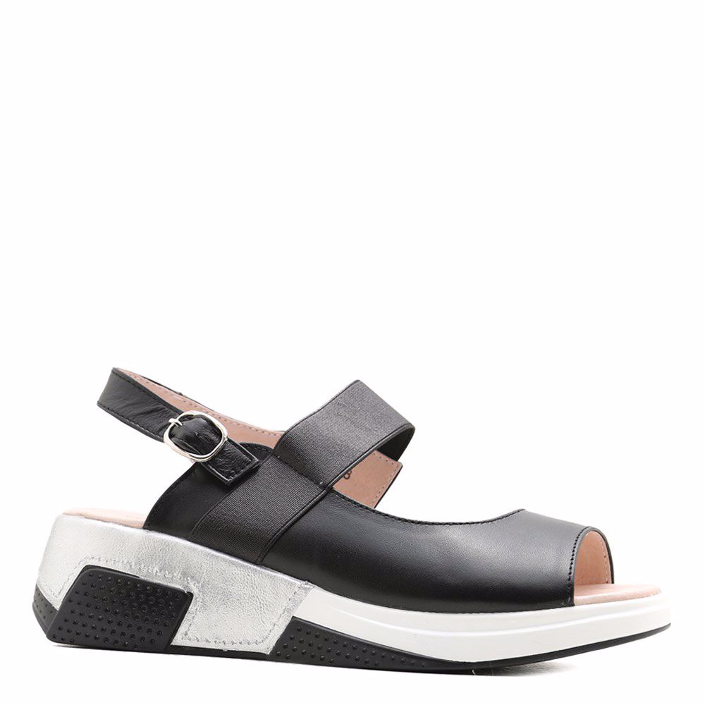 Босоніжки на платформі, Чорний
Босоніжки на платформі, Чорний