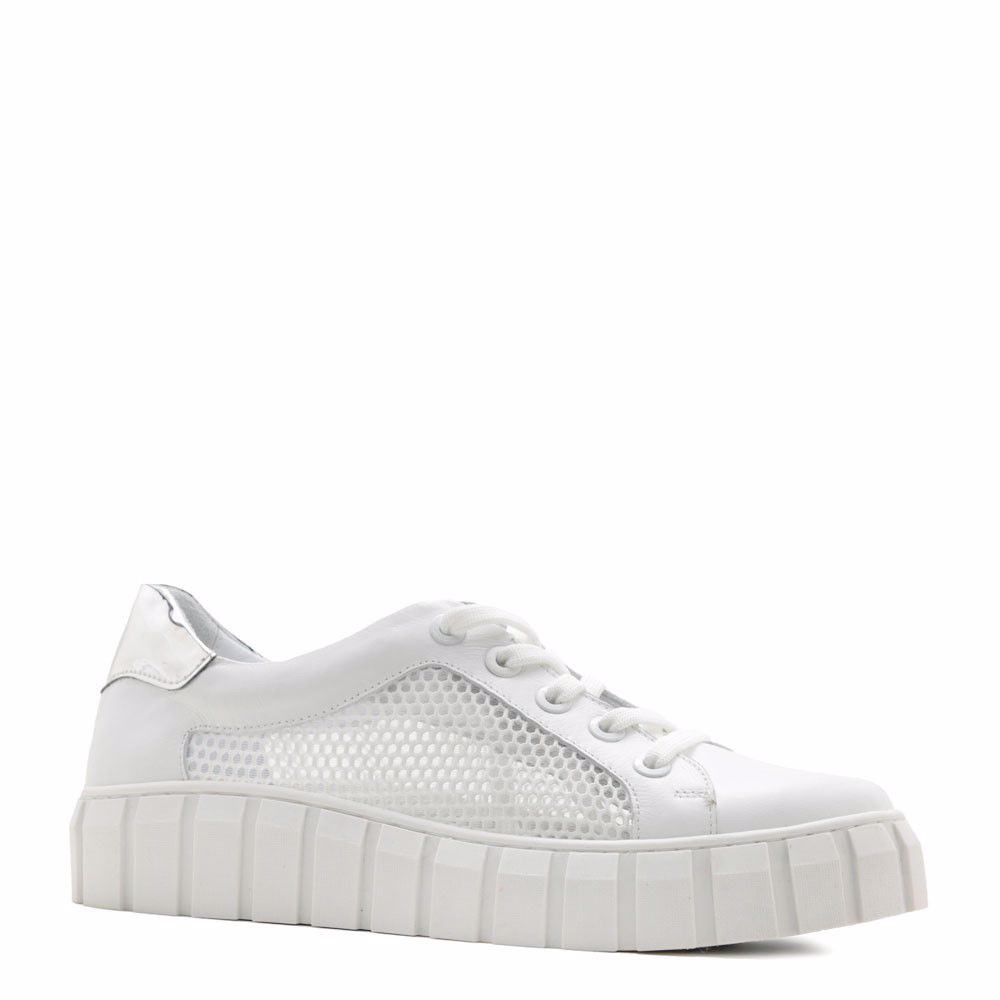 Туфлі з перфорацією prego, Білий
Туфлі з перфорацією prego, Білий