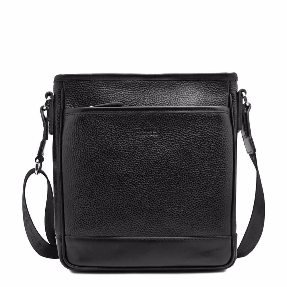 Сумка чоловіча з натуральної шкіри, Чорний
Сумка чоловіча з натуральної шкіри, Чорний