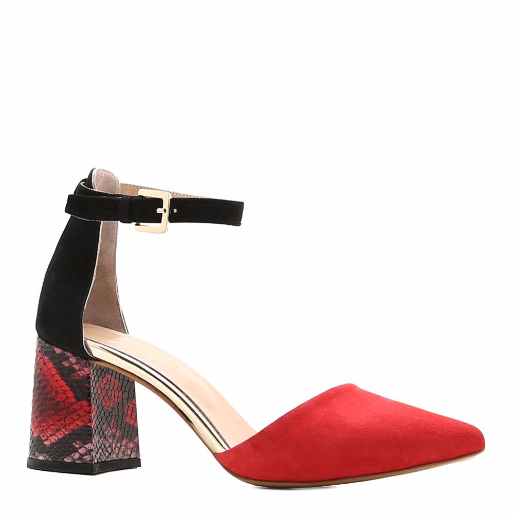 Босоножки на каблуке, Червоний
Босоножки на каблуке, Червоний