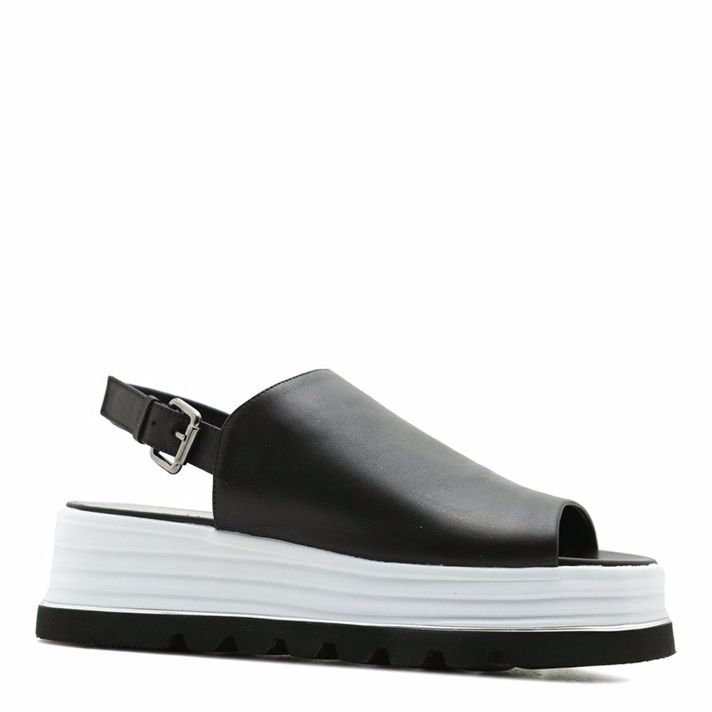 Босоніжки на платформі, Чорний
Босоніжки на платформі, Чорний