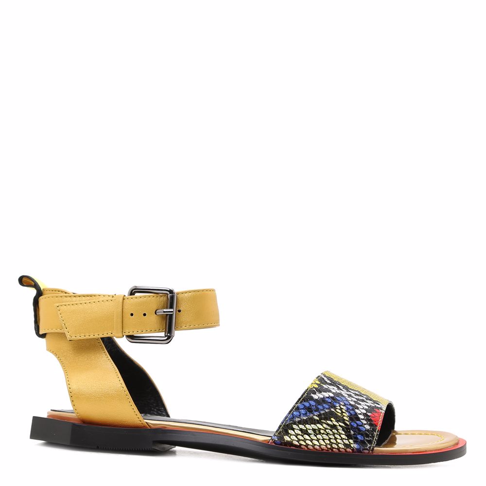 Босоножки на низком ходу, Комбинированный
Босоножки на низком ходу, Комбинированный