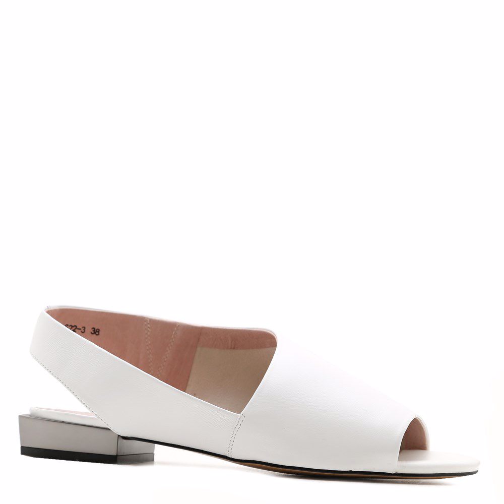 Босоніжки на низькому ходу, Білий
Босоніжки на низькому ходу, Білий