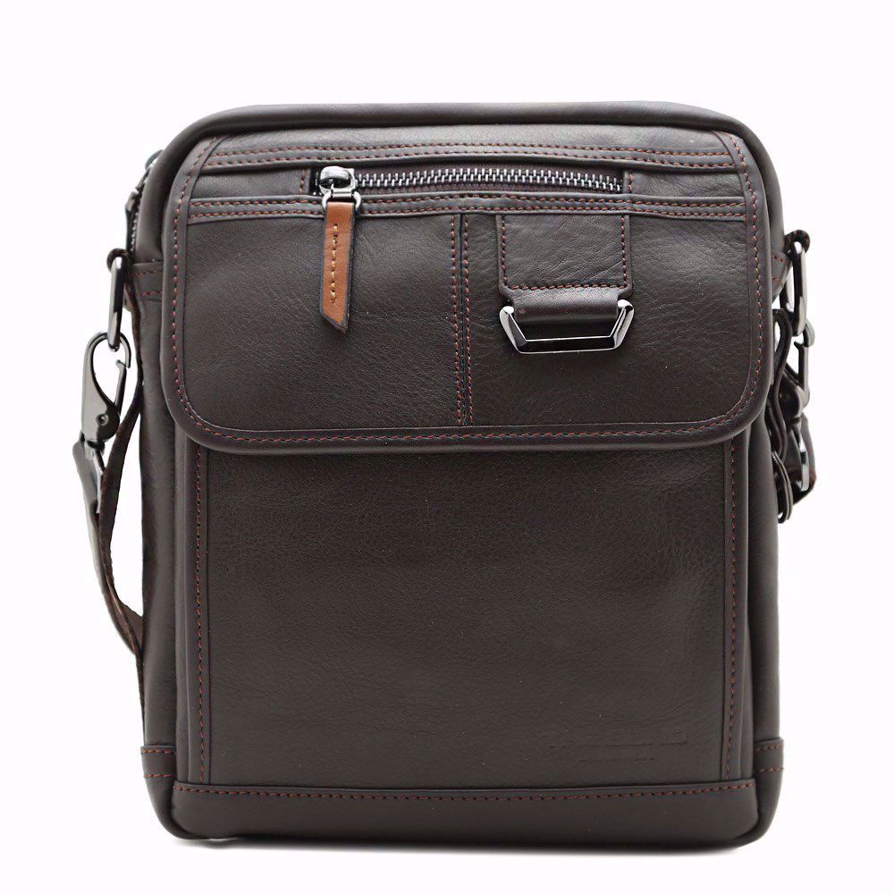 Сумка чоловіча з натуральної шкіри, Коричневий
Сумка чоловіча з натуральної шкіри, Коричневий