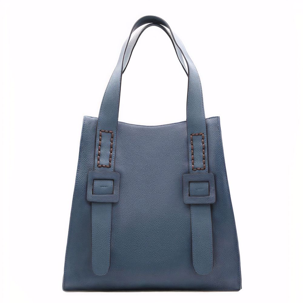 Сумка из натуральной кожи, Синій 
Сумка из натуральной кожи, Синій