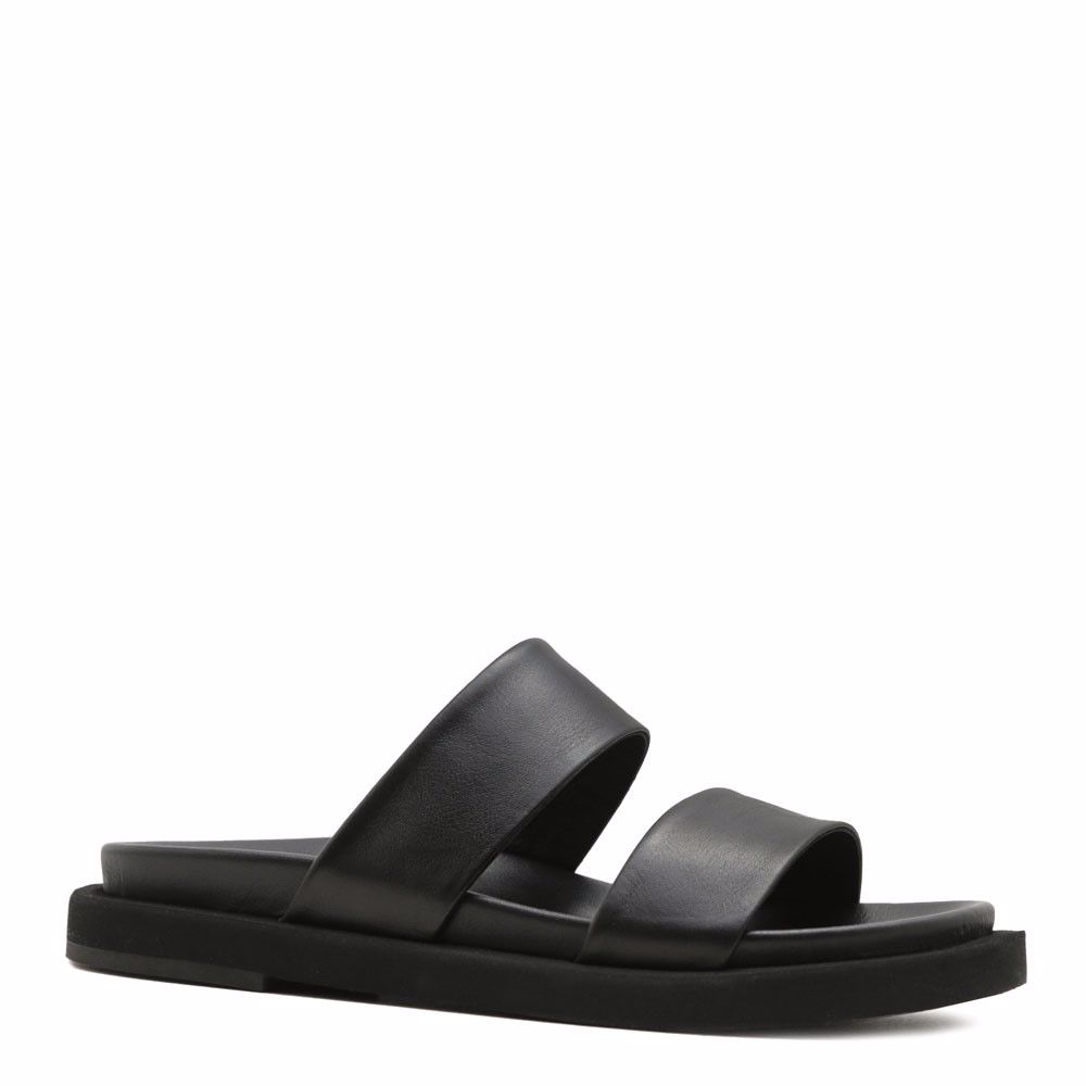 Шльопанці на низькому ходу prego, Чорний
Шльопанці на низькому ходу prego, Чорний