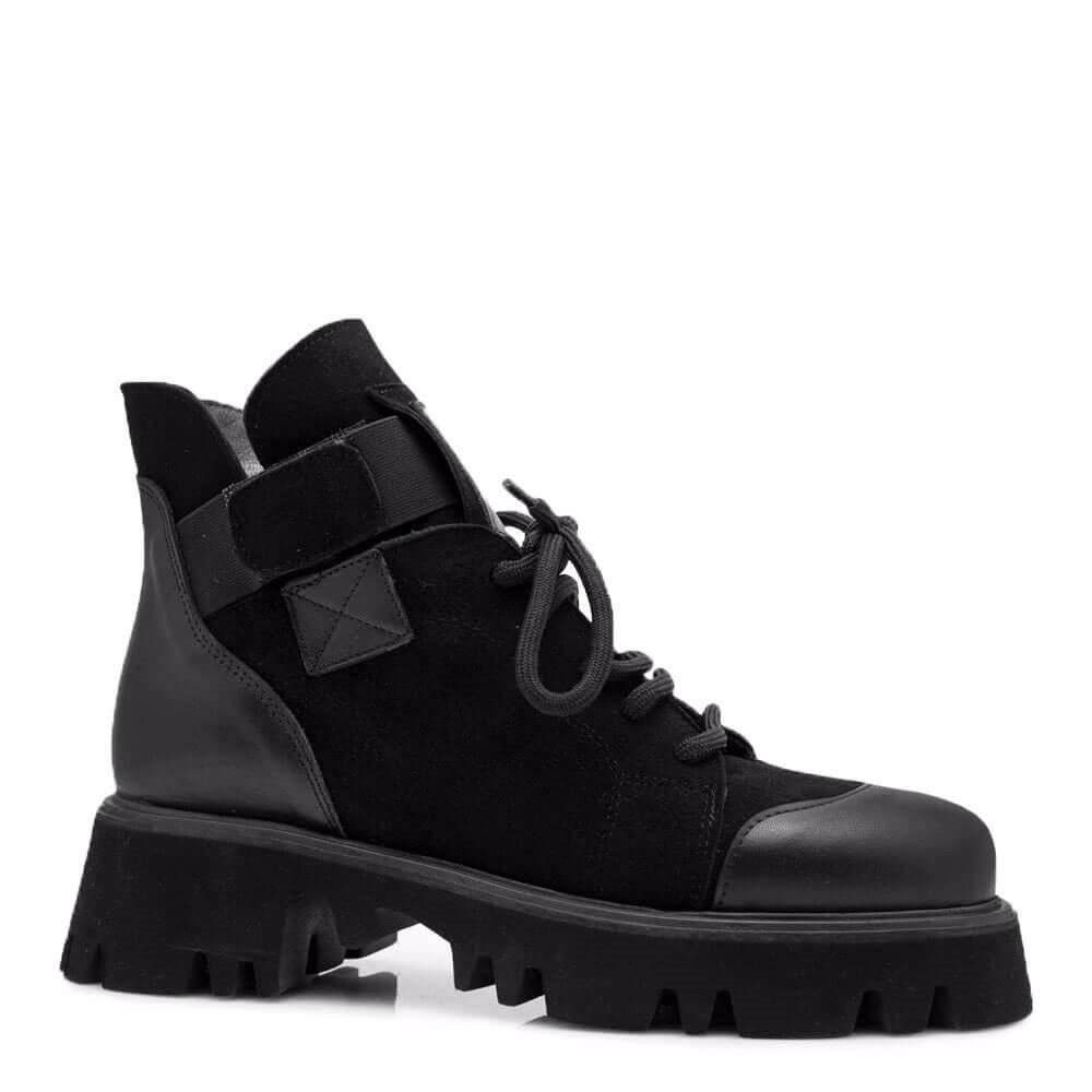 Черевики осінні на низькому ходу prego, Чорний
Черевики осінні на низькому ходу prego, Чорний