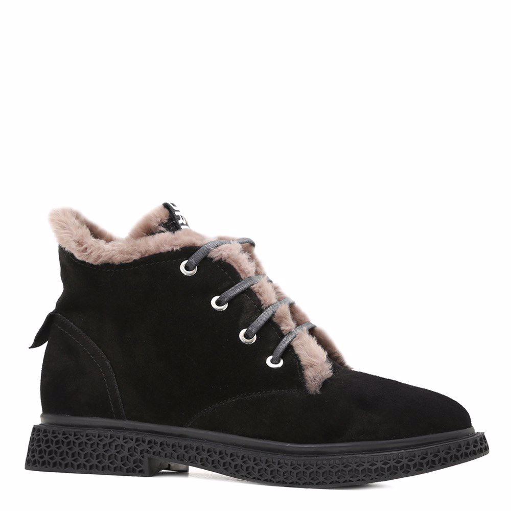 Черевики зимові на низькому ходу, Чорний
Черевики зимові на низькому ходу, Чорний