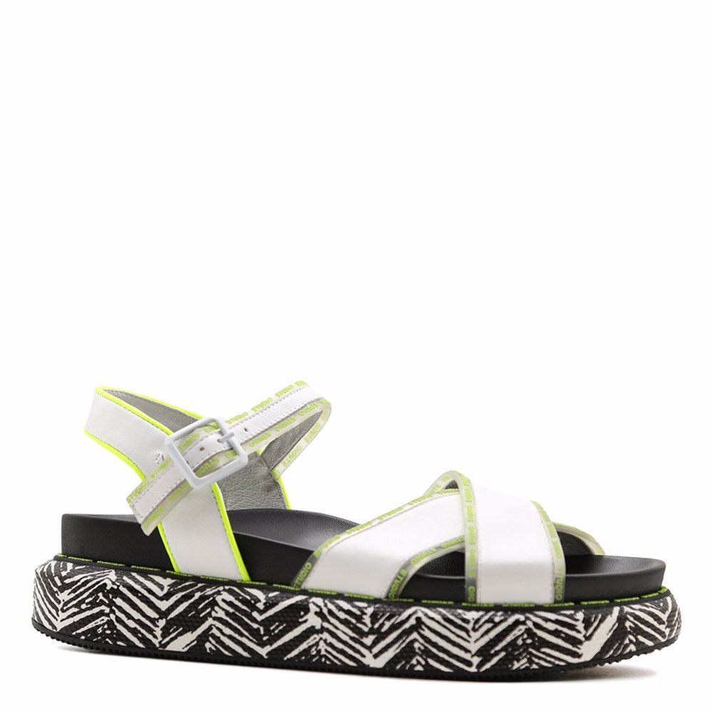 Босоніжки на низькому ходу prego, Білий
Босоніжки на низькому ходу prego, Білий