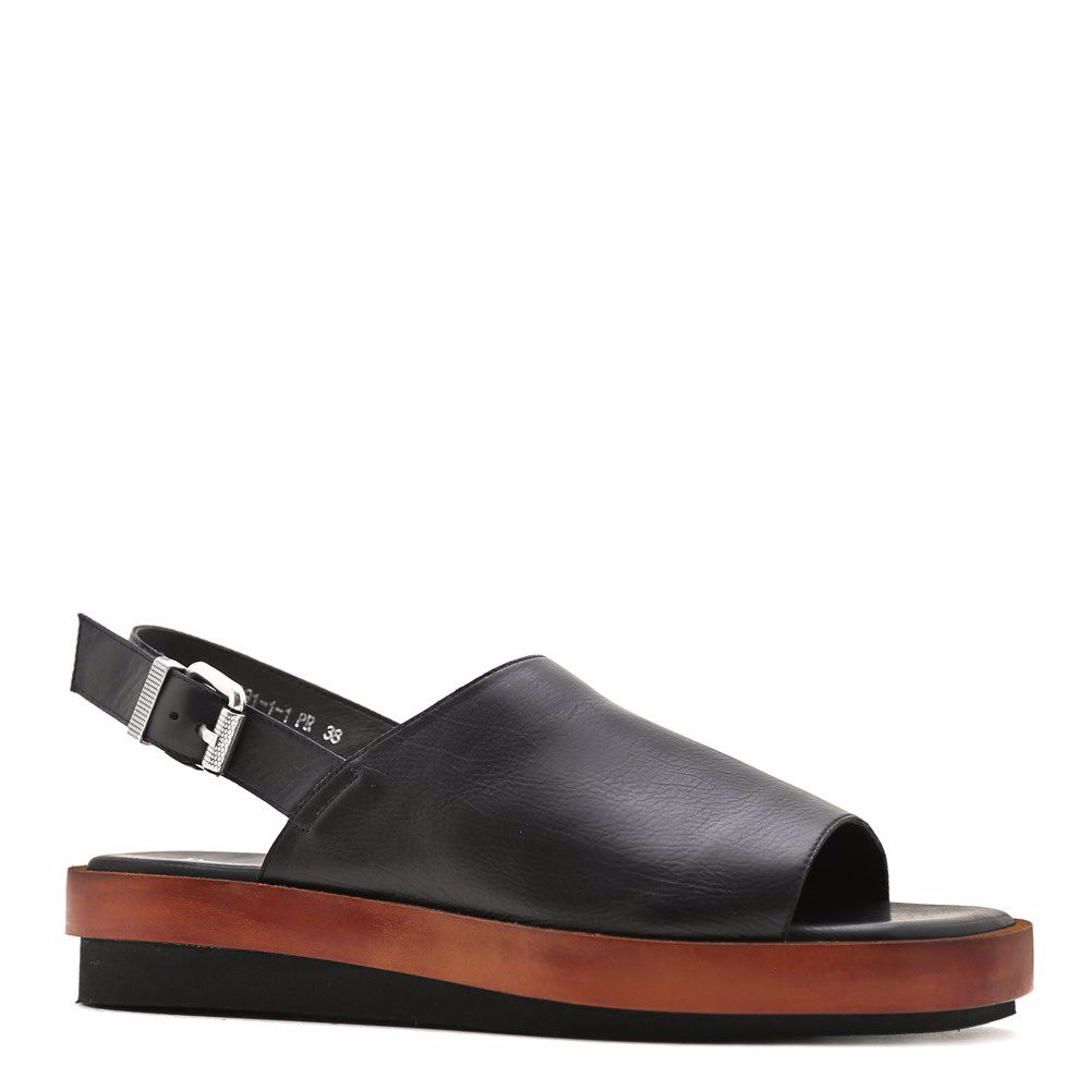 Босоніжки на низькому ходу, Чорний
Босоніжки на низькому ходу, Чорний