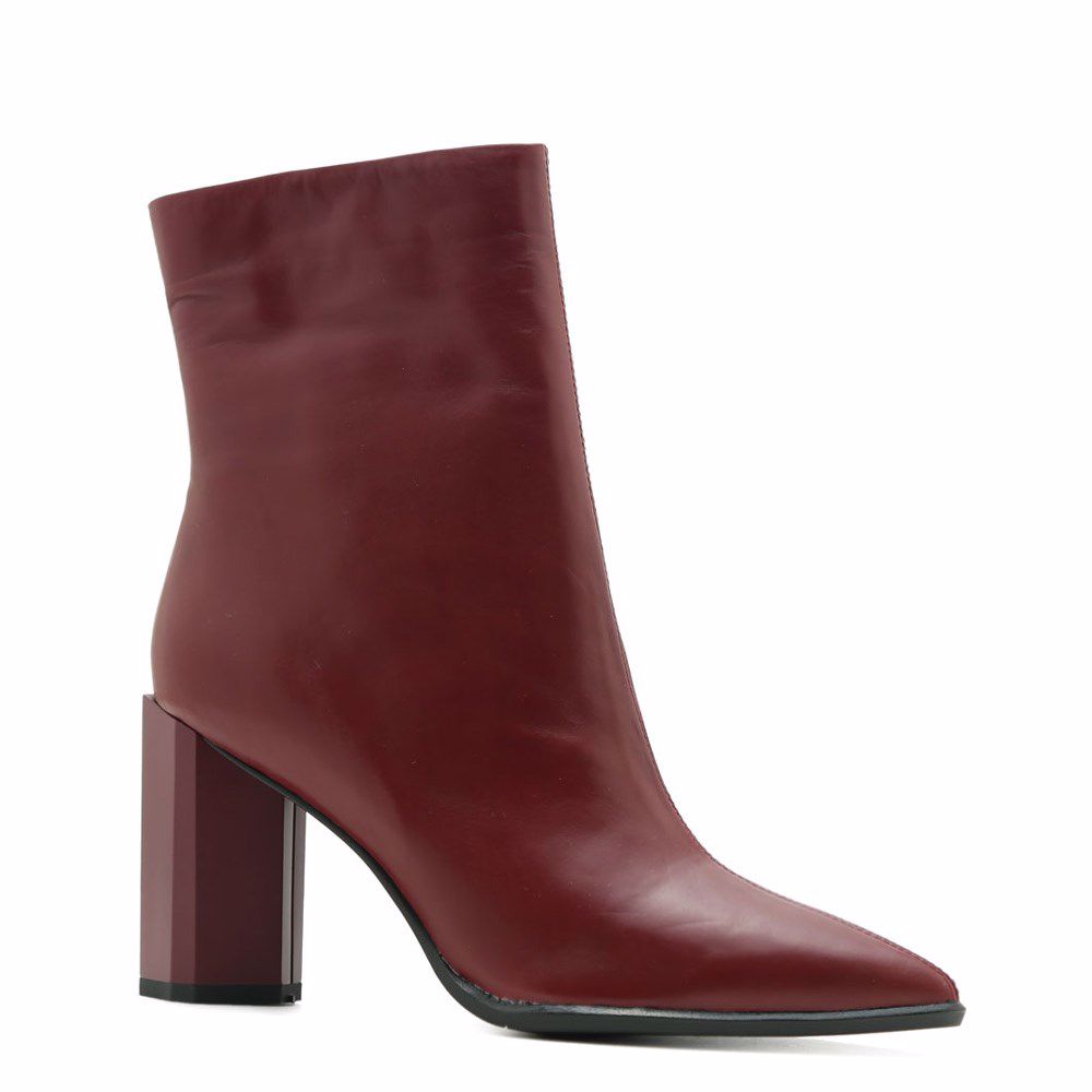 Черевики весняні на підборах, Бордовий
Черевики весняні на підборах, Бордовий