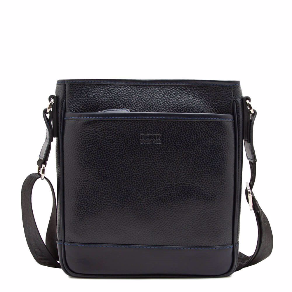 Сумка чоловіча з натуральної шкіри, Синій
Сумка чоловіча з натуральної шкіри, Синій