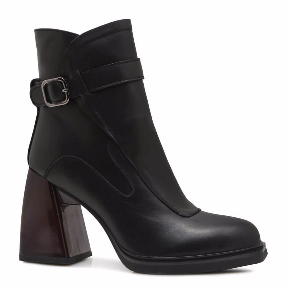 Черевики зимові на підборах prego, Чорний
Черевики зимові на підборах prego, Чорний