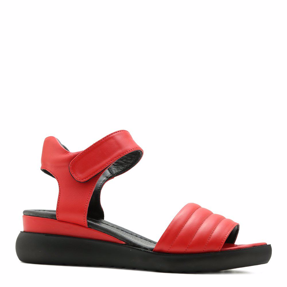 Босоніжки на низькому ходу, Червоний
Босоніжки на низькому ходу, Червоний