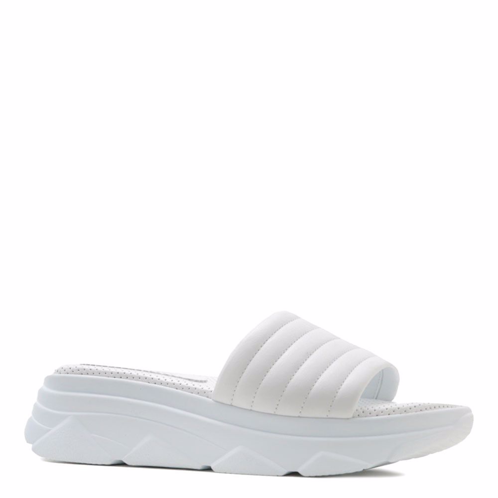 Шльопанці на низькому ходу prego, Білий