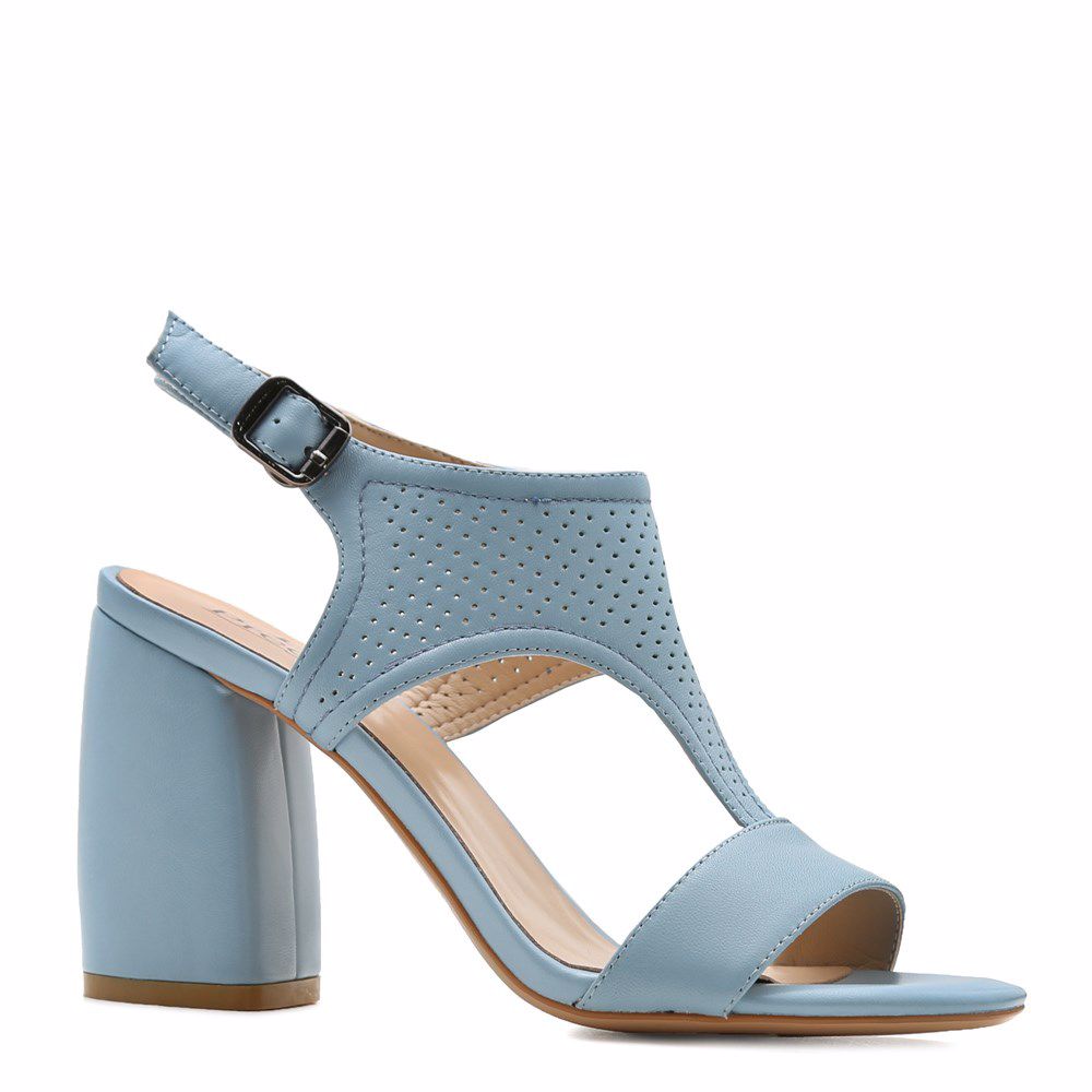 Босоніжки на підборах, Блакитний
Босоніжки на підборах, Блакитний