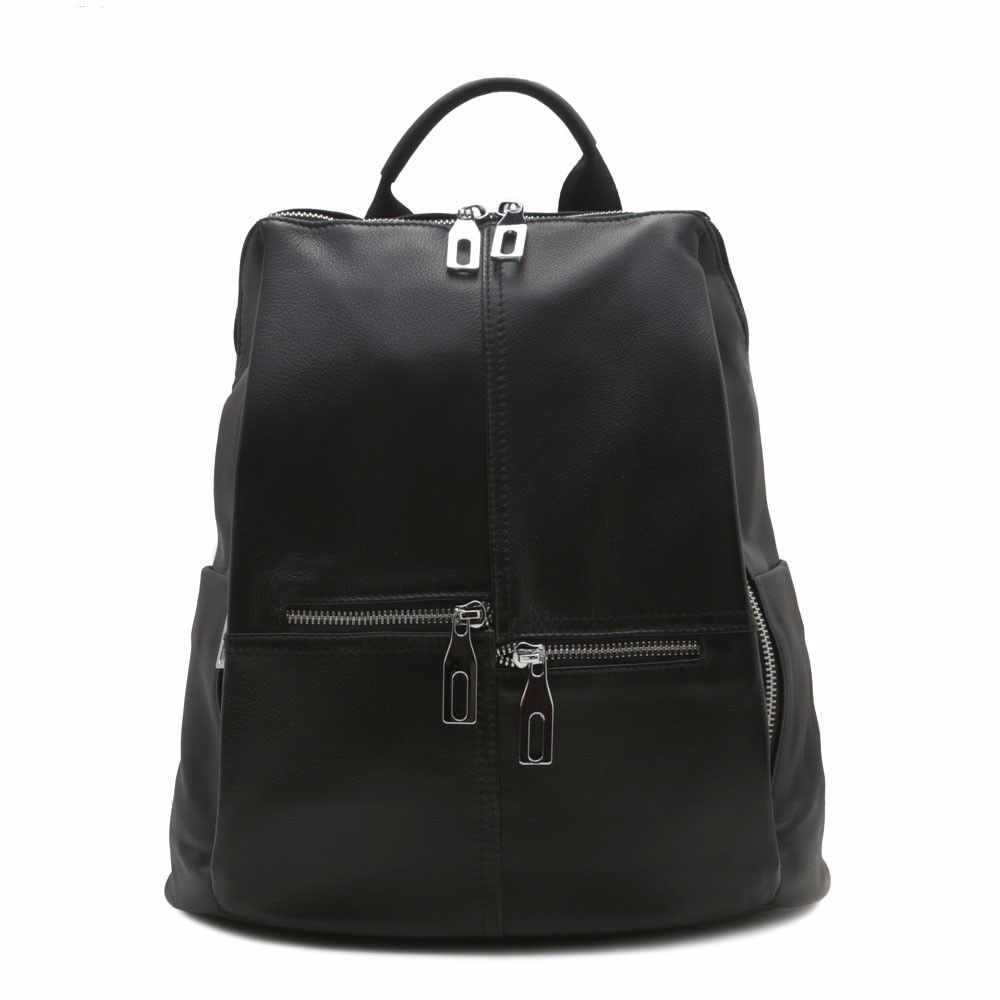 Рюкзак жіночий шкіряний, Чорний
Рюкзак жіночий шкіряний, Чорний