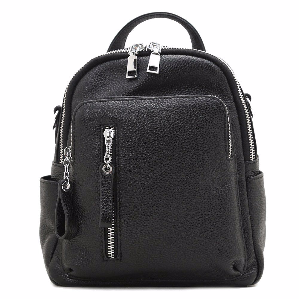 Рюкзак женский кожаный, Черный
Рюкзак женский кожаный, Черный