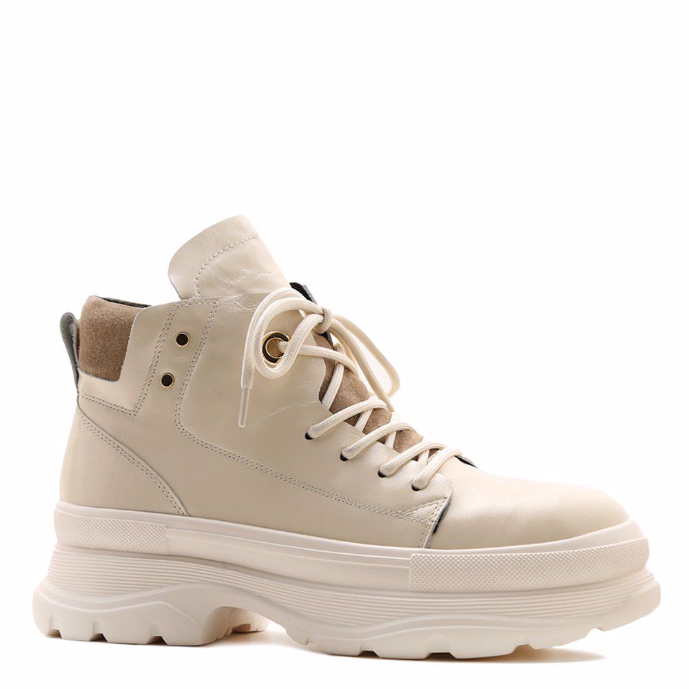 Черевики зимові на низькому ходу prego, Кремовий
Черевики зимові на низькому ходу prego, Кремовий