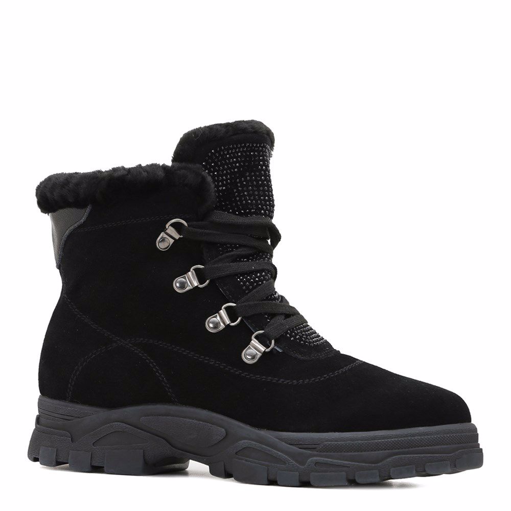 Ботинки зимние на низком ходу, Чорний
Ботинки зимние на низком ходу, Чорний