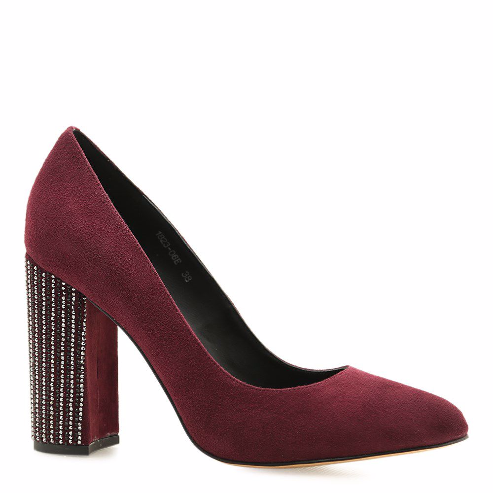 Туфли на каблуке, Бордовый
Туфли на каблуке, Бордовый