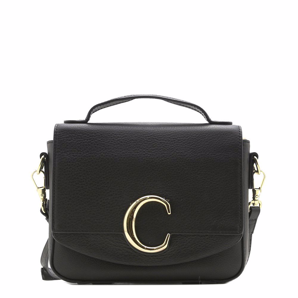 Сумка з натуральної шкіри, Чорний
Сумка з натуральної шкіри, Чорний