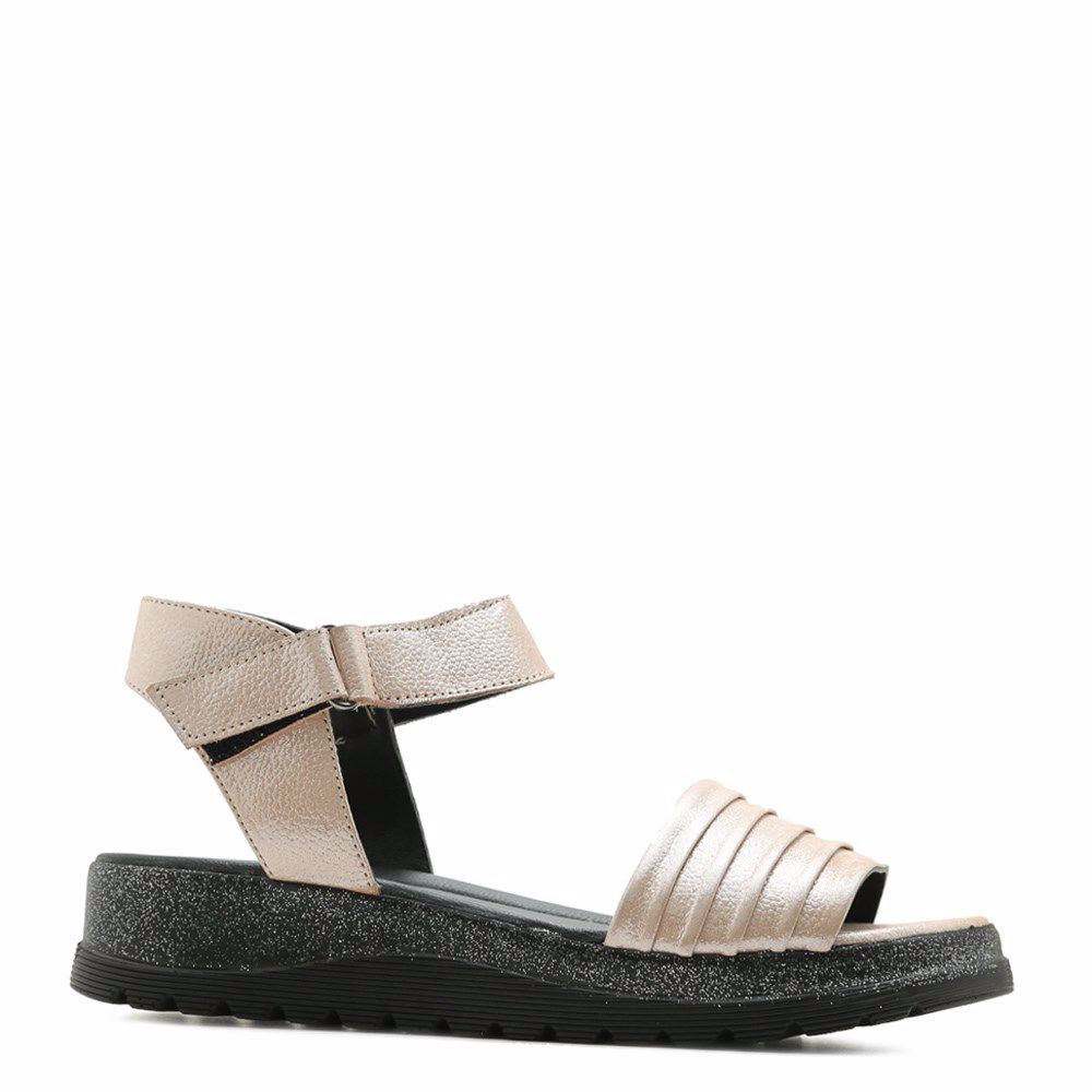 Босоножки на низком ходу, Бежевый
Босоножки на низком ходу, Бежевый