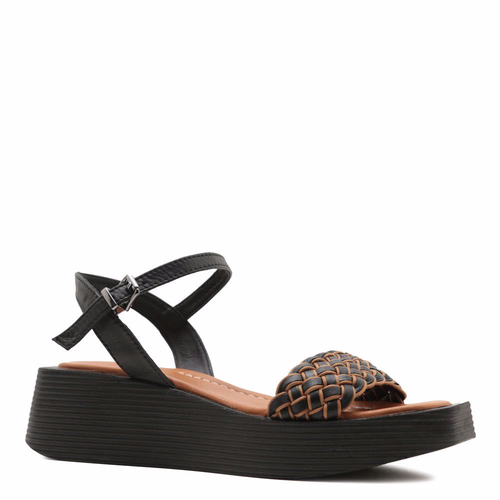 Босоніжки на платформі prego, Чорний
Босоніжки на платформі prego, Чорний