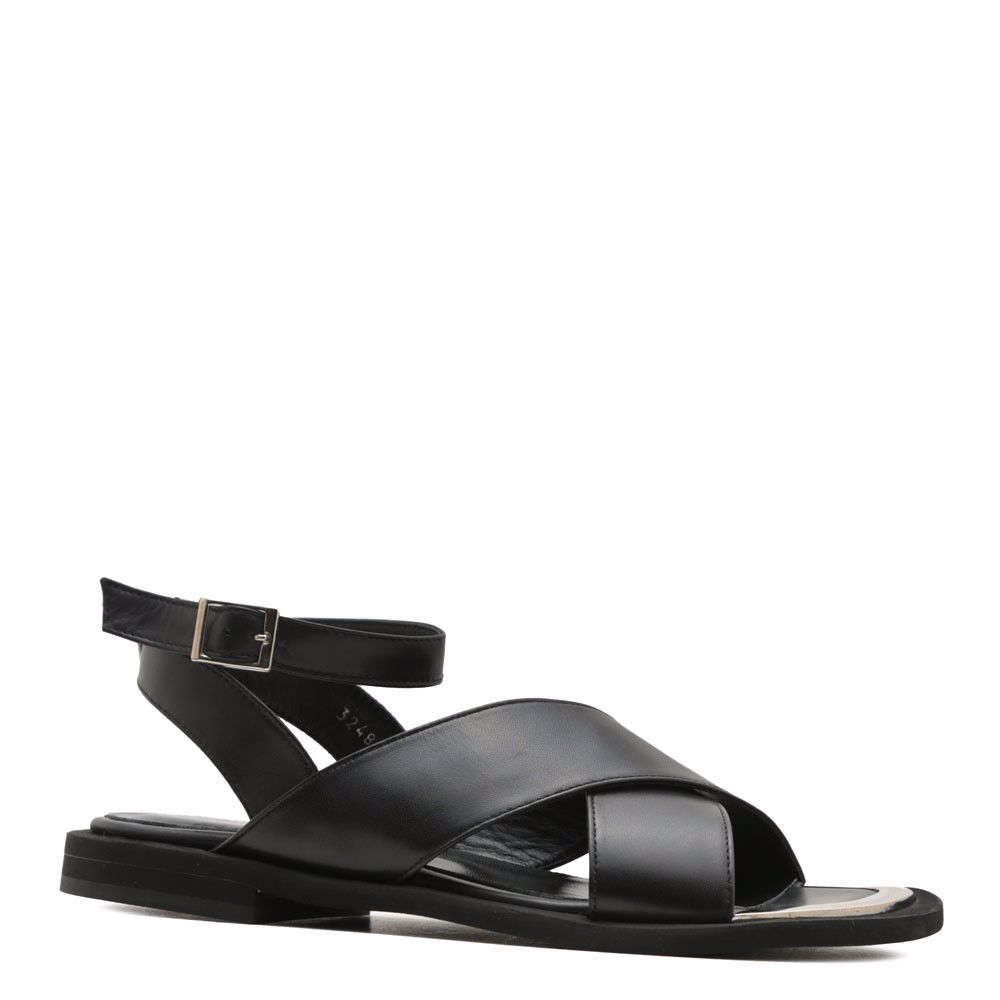 Босоніжки на низькому ходу prego, Чорний
Босоніжки на низькому ходу prego, Чорний