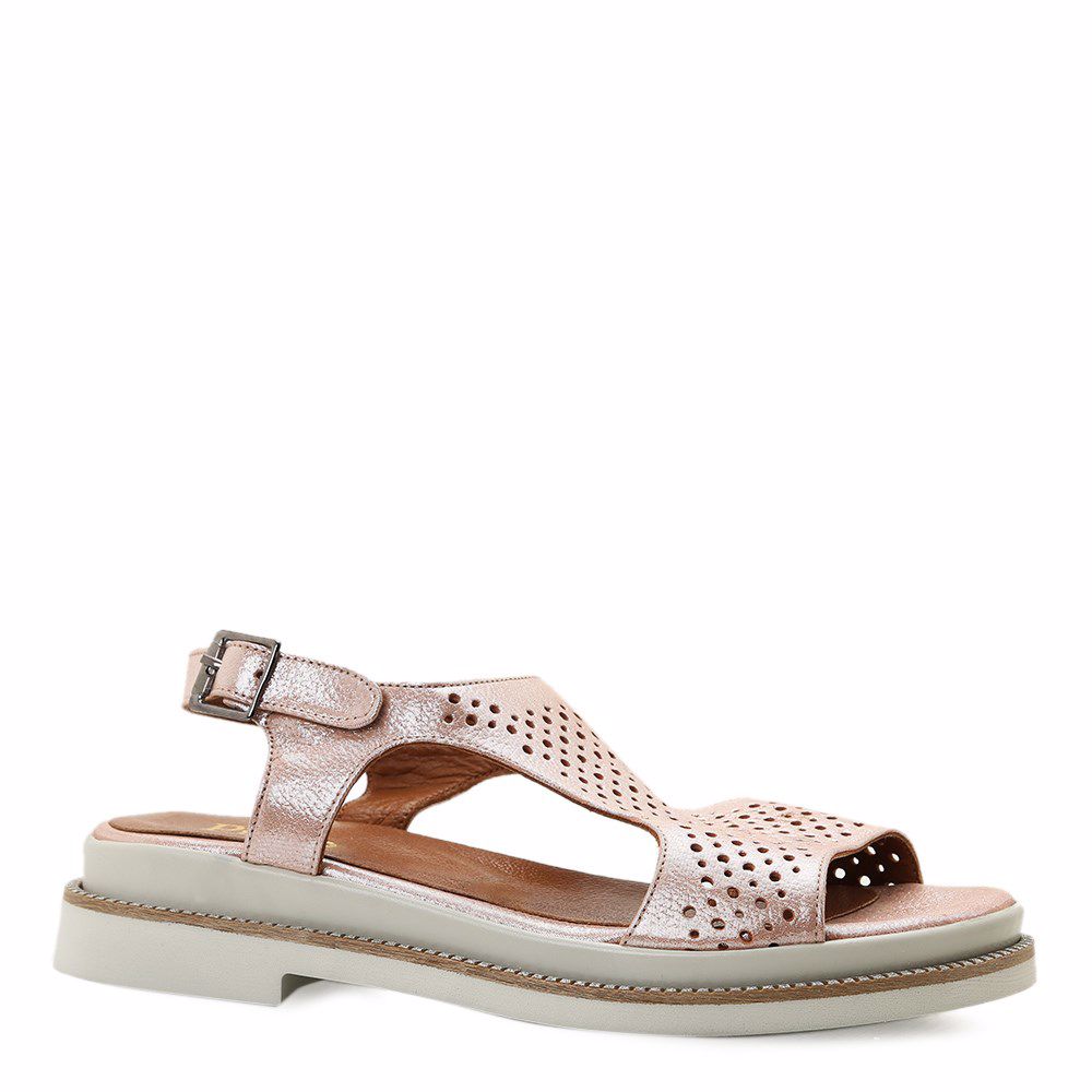 Босоножки на низком ходу, Розовый 
Босоножки на низком ходу, Розовый