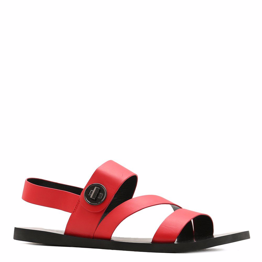 Босоніжки на низькому ходу, Червоний
Босоніжки на низькому ходу, Червоний