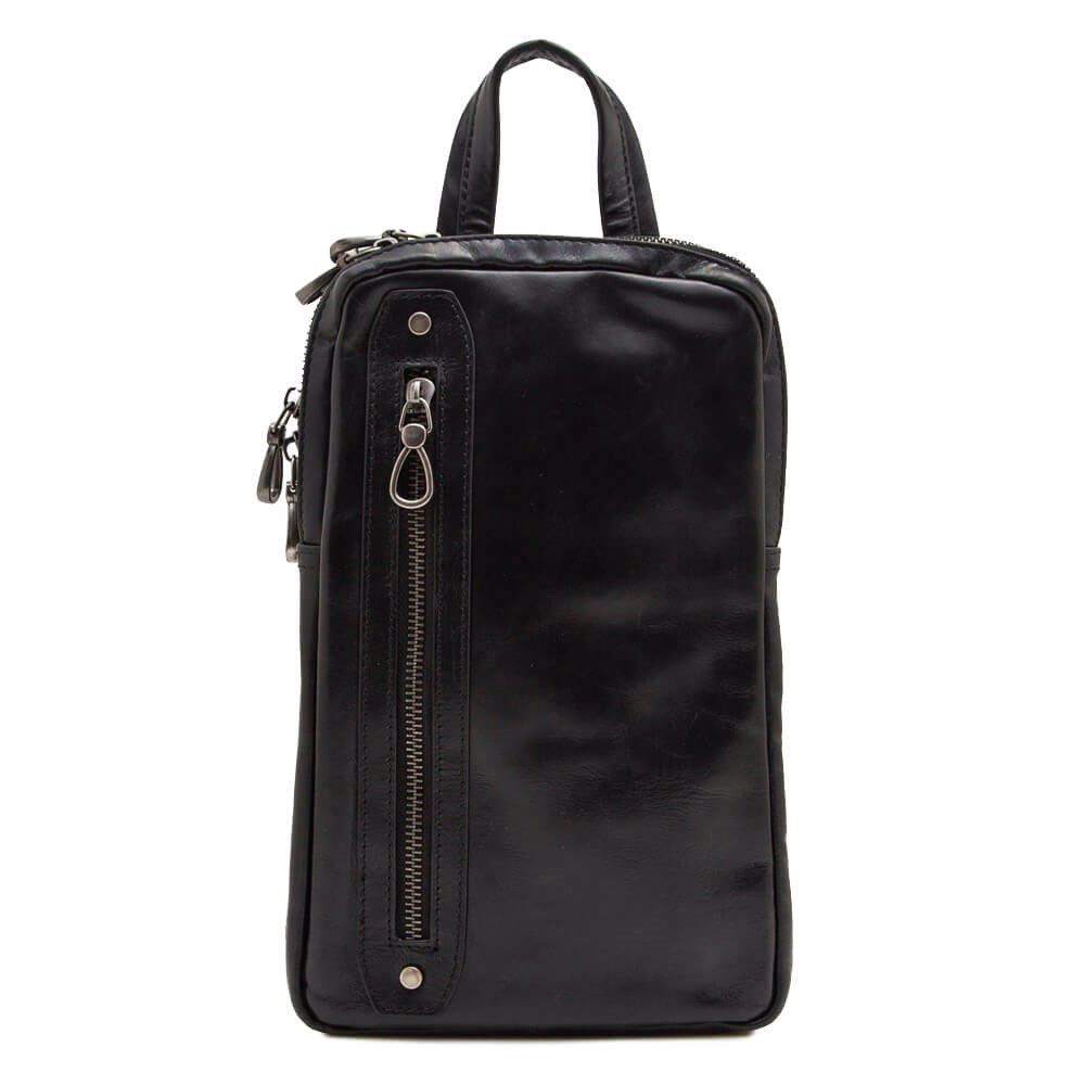 Сумка чоловіча з натуральної шкіри prego, Чорний
Сумка чоловіча з натуральної шкіри prego, Чорний