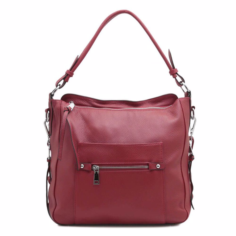 Сумка з натуральної шкіри, Бордовий
Сумка з натуральної шкіри, Бордовий