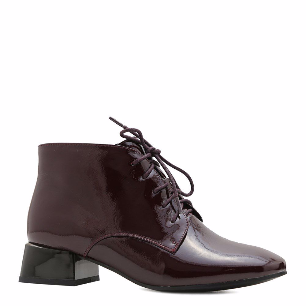 Черевики осінні на низькому ходу, Бордовий
Черевики осінні на низькому ходу, Бордовий