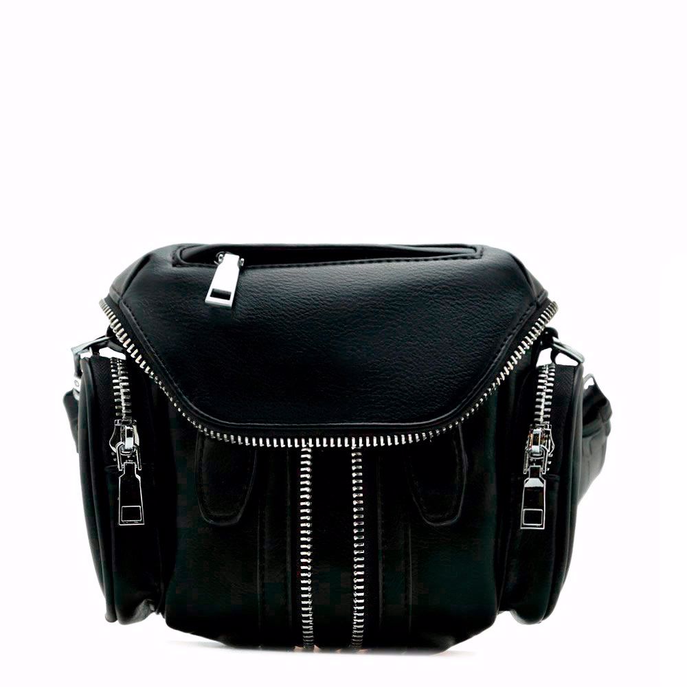 Сумка-почтальонка, Чорний
Сумка-почтальонка, Чорний