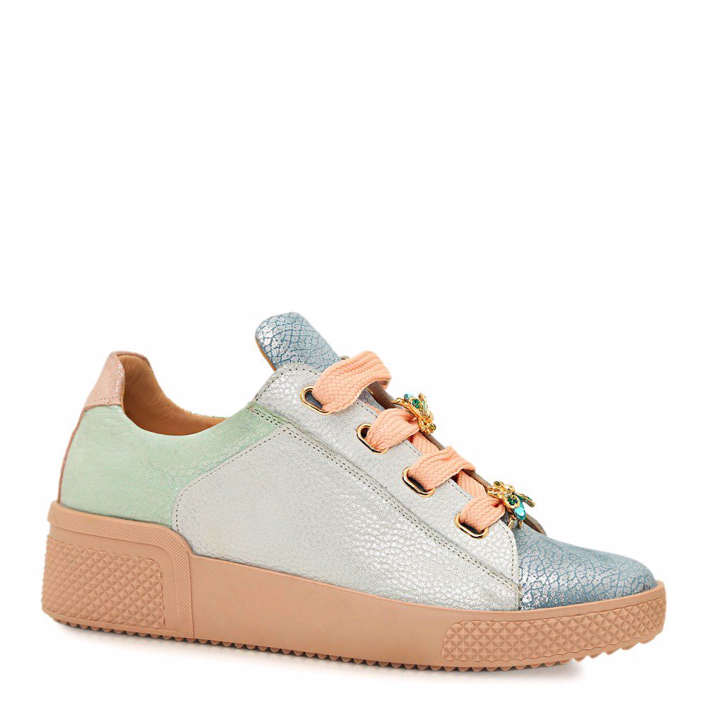 Туфли на платформе, Комбинированный
Туфли на платформе, Комбинированный