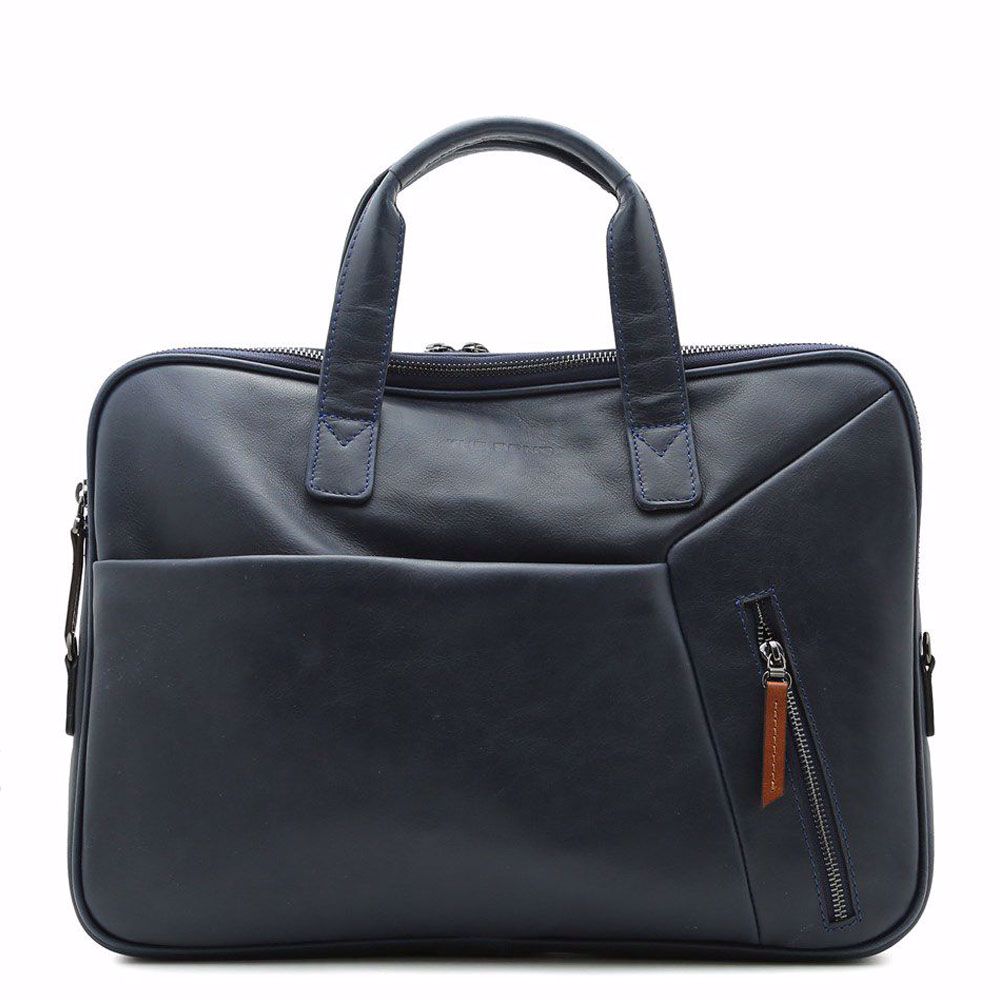 Портфель чоловічий з натуральної шкіри, Синій
Портфель чоловічий з натуральної шкіри, Синій