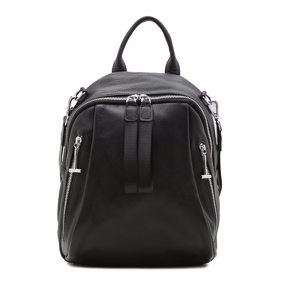 Рюкзак женский кожаный, Черный
Рюкзак женский кожаный, Черный