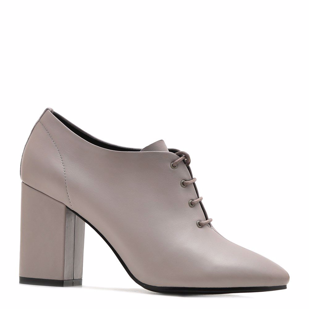 Ботильони на підборах, Сірий
Ботильони на підборах, Сірий