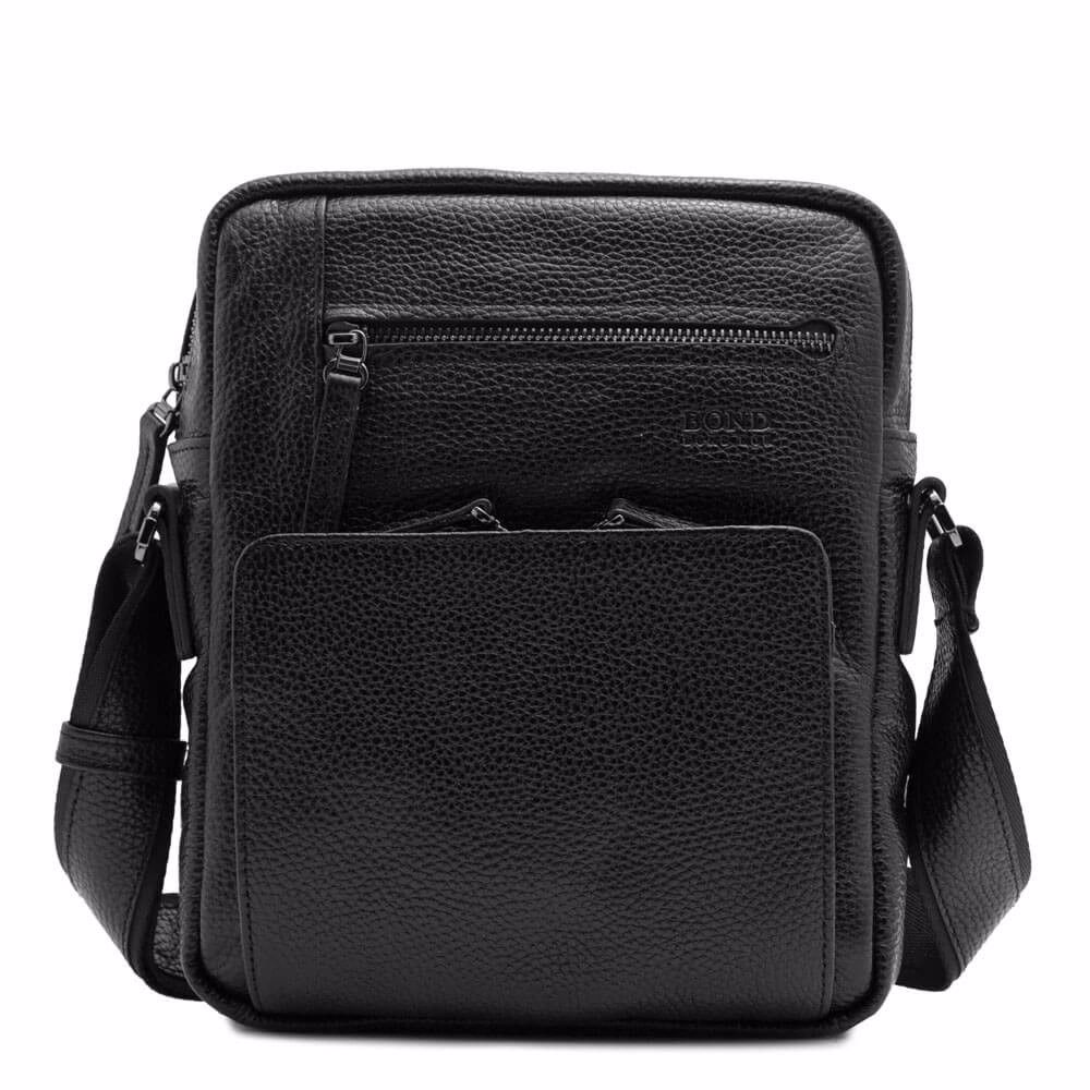 Сумка чоловіча з натуральної шкіри, Чорний
Сумка чоловіча з натуральної шкіри, Чорний