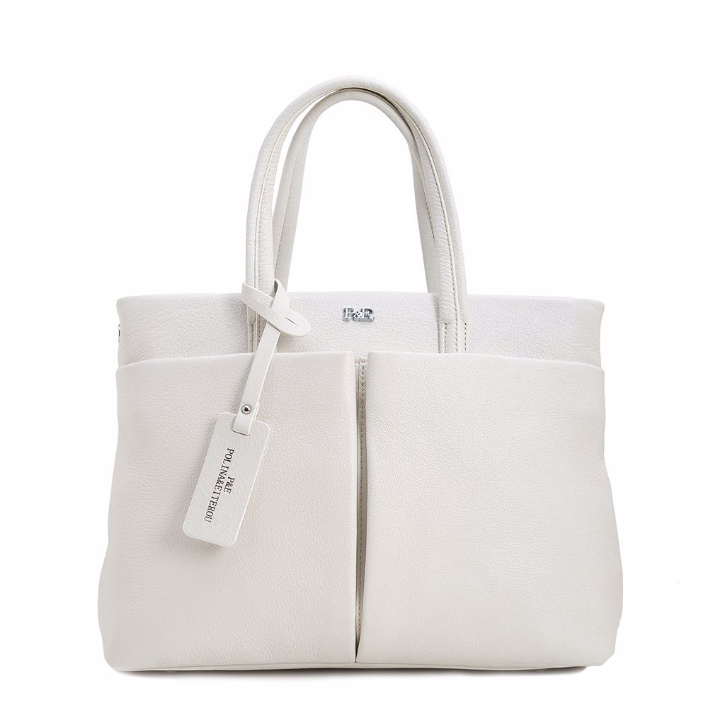 Сумка з натуральної шкіри, Білий
Сумка з натуральної шкіри, Білий