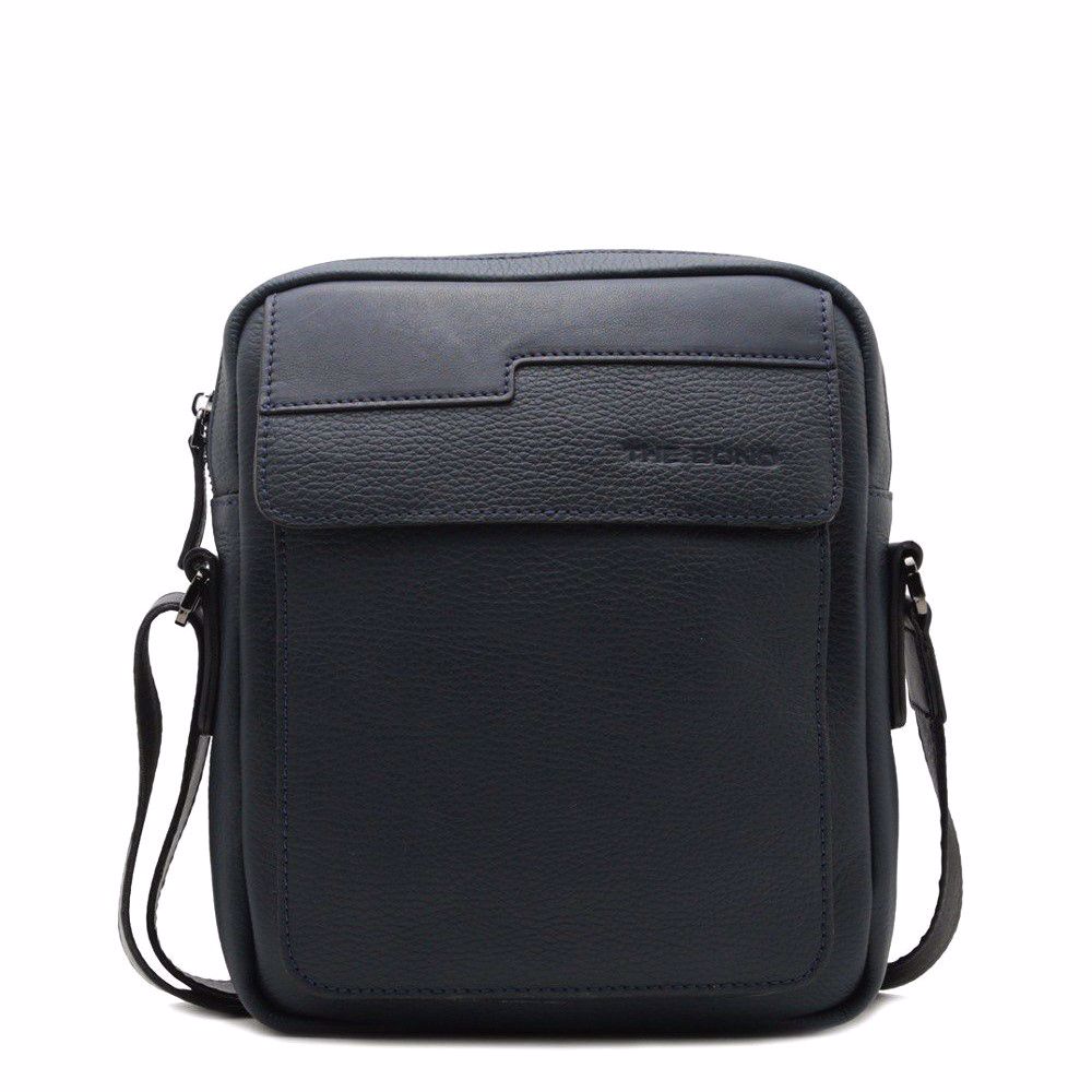 Сумка чоловіча з натуральної шкіри, Синій
Сумка чоловіча з натуральної шкіри, Синій