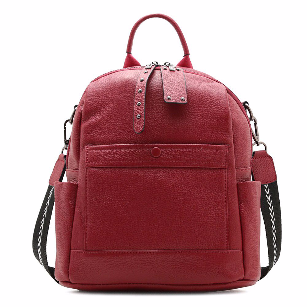 Рюкзак жіночий з натуральної шкіри, Бордовий
Рюкзак жіночий з натуральної шкіри, Бордовий