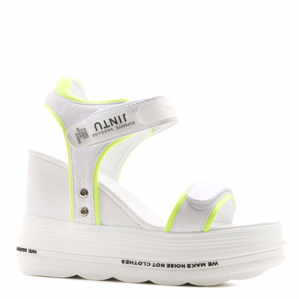 Босоніжки на платформі, Білий
Босоніжки на платформі, Білий