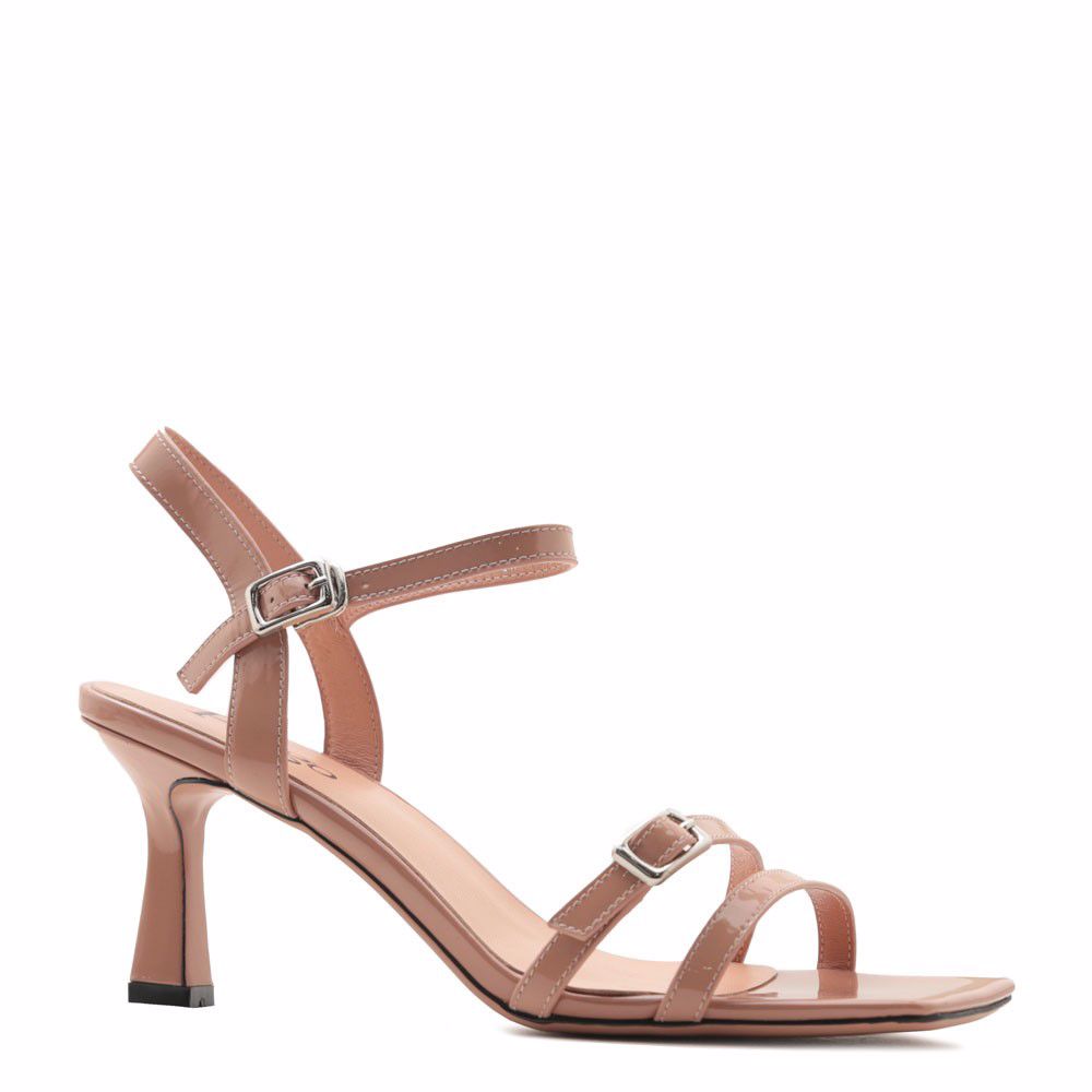 Босоніжки на підборах prego, Бежевий 
Босоніжки на підборах prego, Бежевий