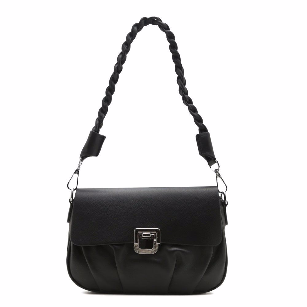 Сумка-почтальонка, Чорний
Сумка-почтальонка, Чорний